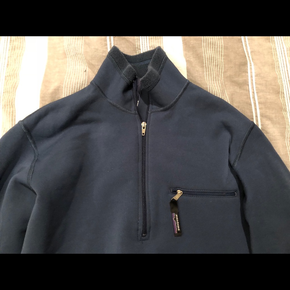 Patagonia Heavy Zip Neck Top
